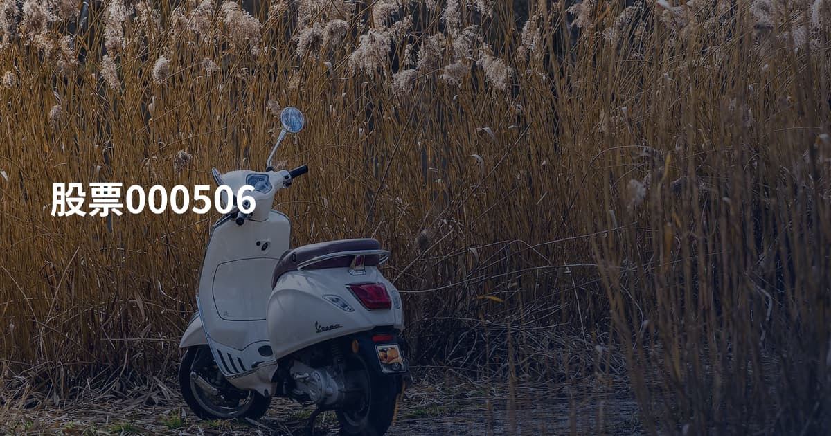 股票000506