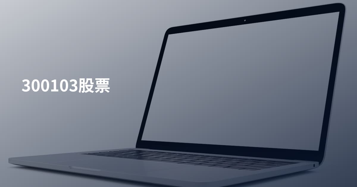 300103股票