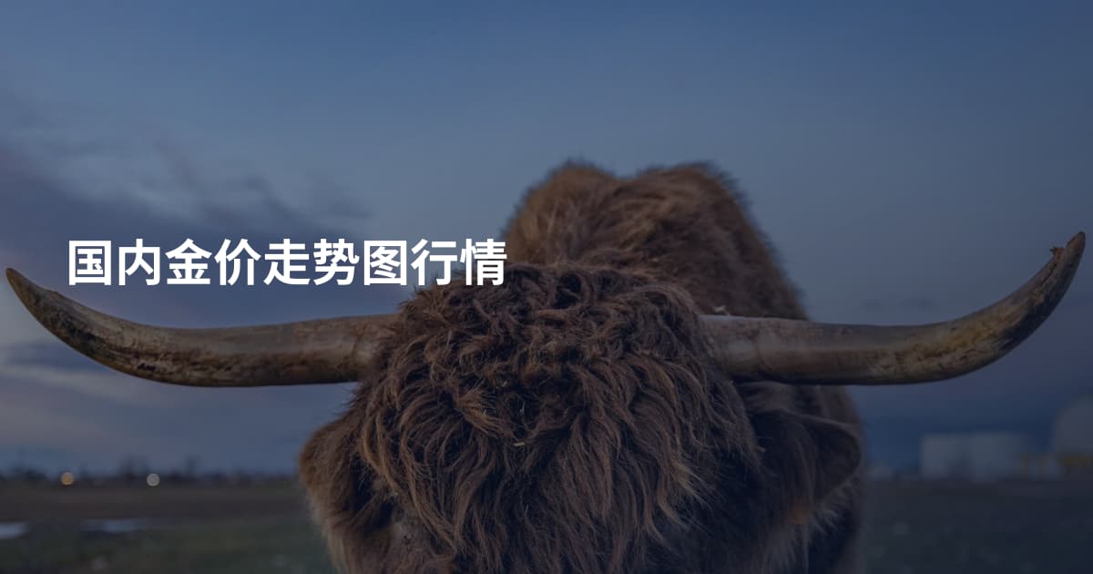国内金价走势图行情