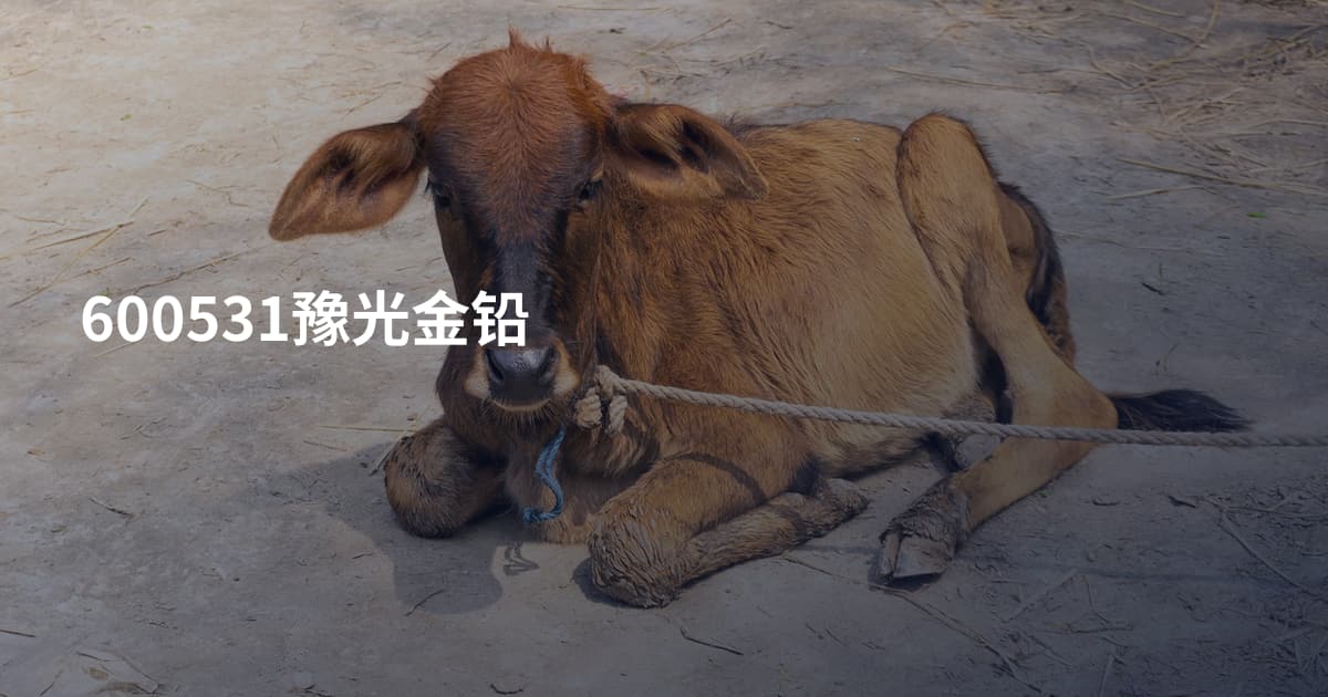 600531豫光金铅