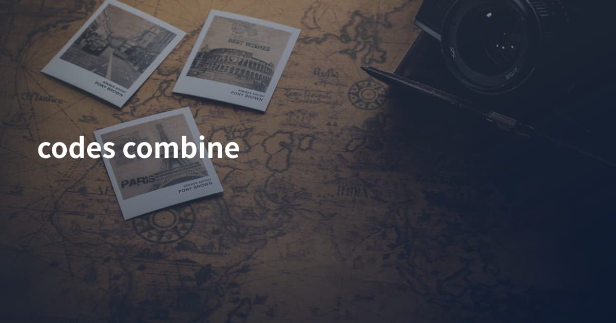 codes combine