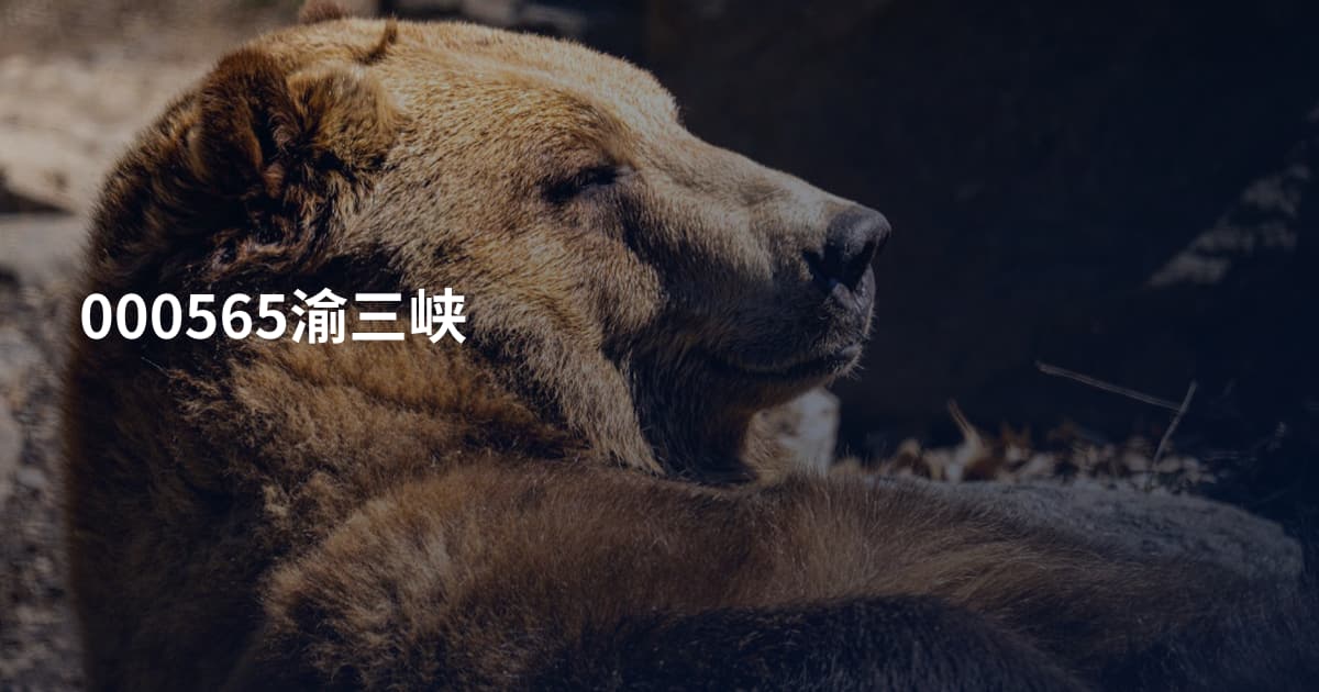 000565渝三峡