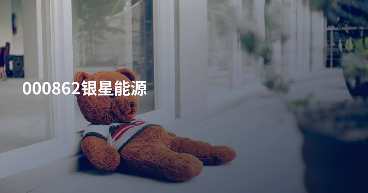 000862银星能源