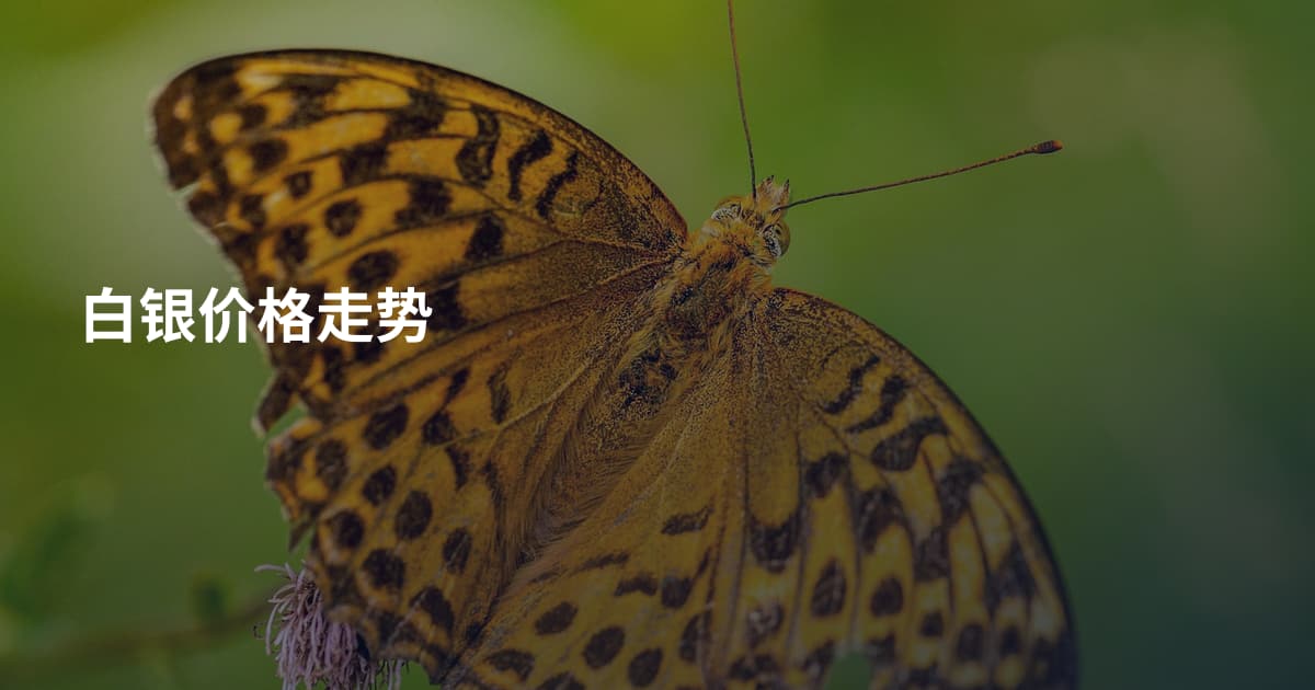 白银价格走势