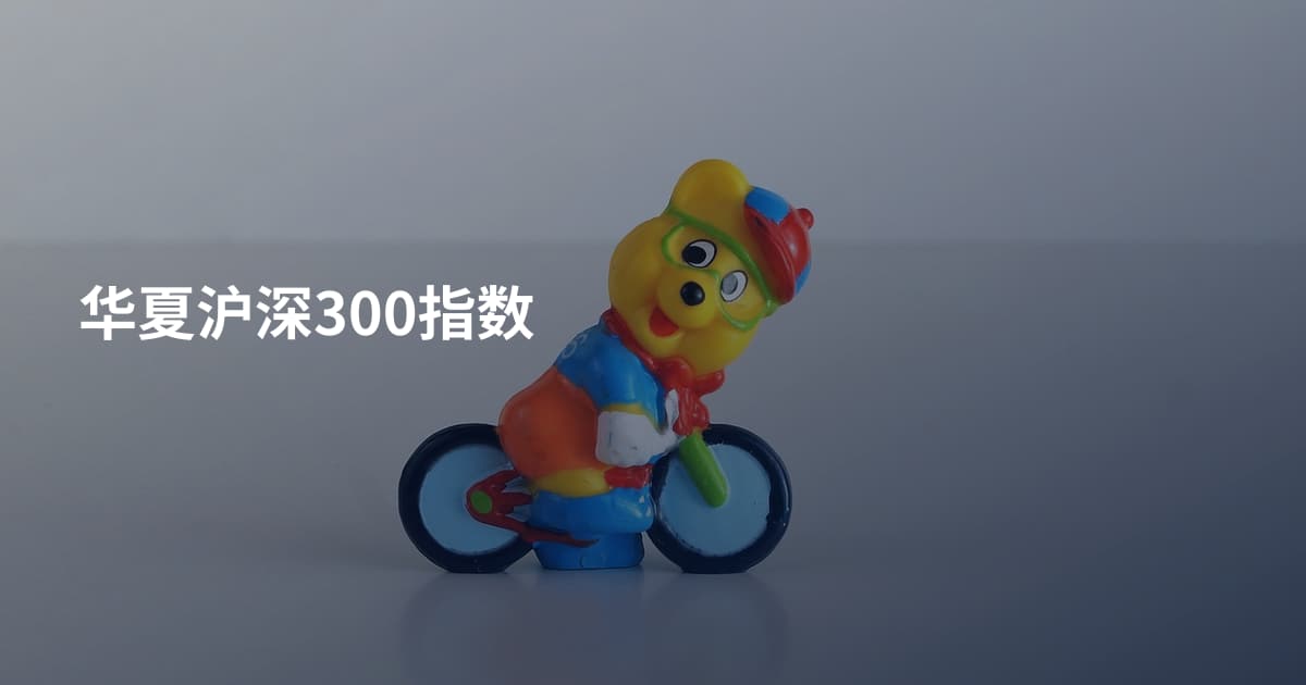 华夏沪深300指数