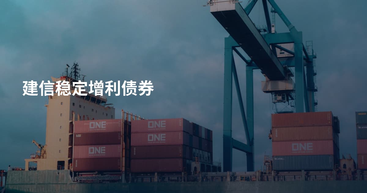 建信稳定增利债券