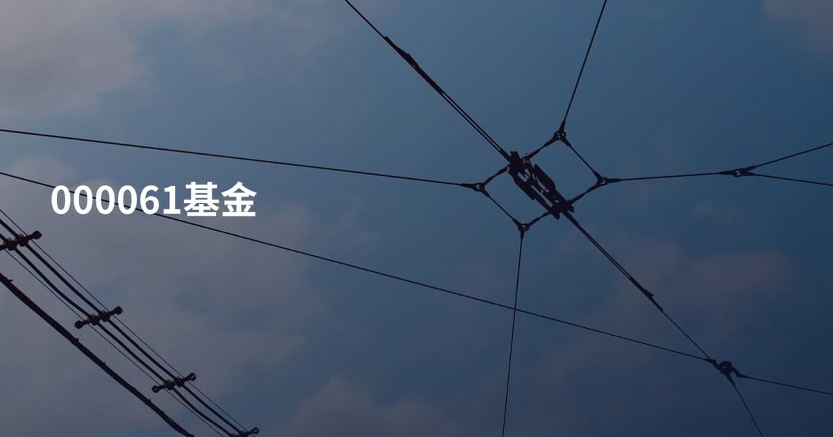 000061基金