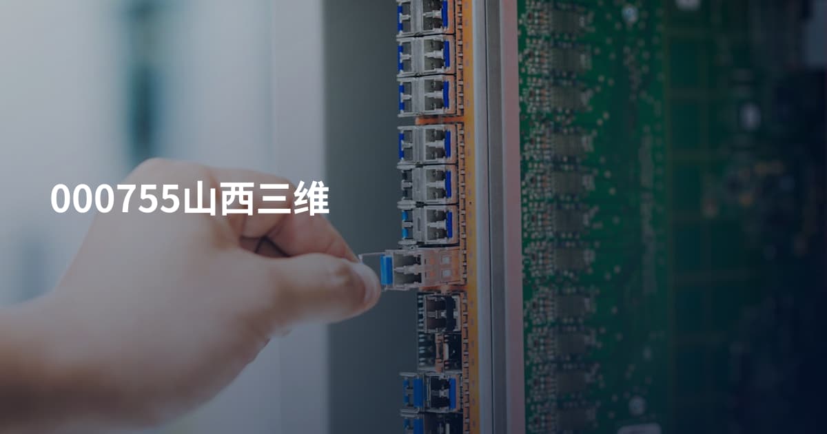 000755山西三维