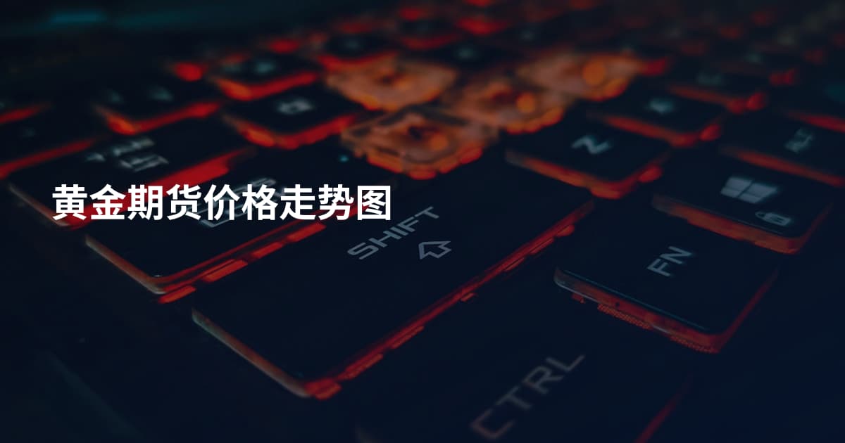 黄金期货价格走势图