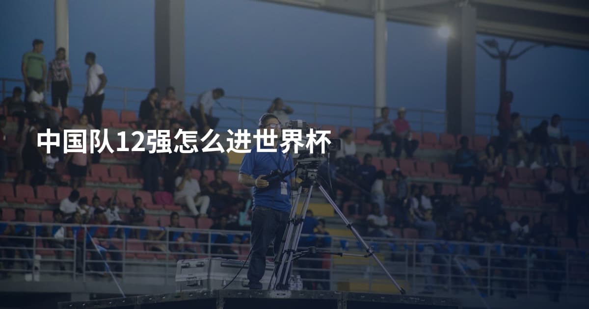 中国队12强怎么进世界杯