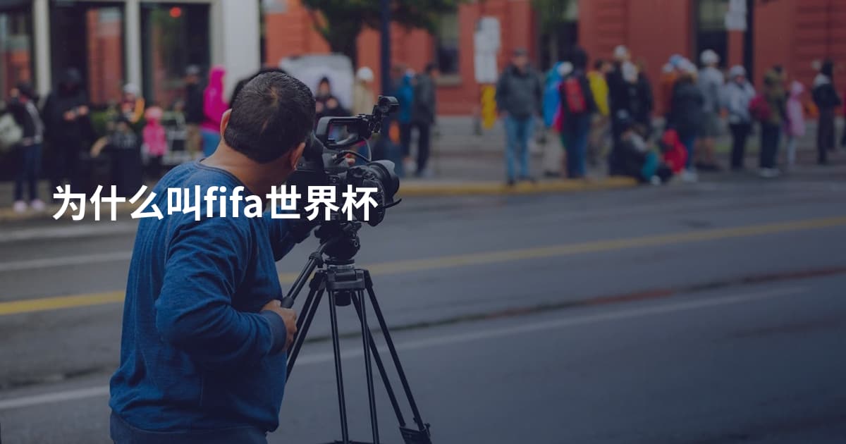 为什么叫fifa世界杯
