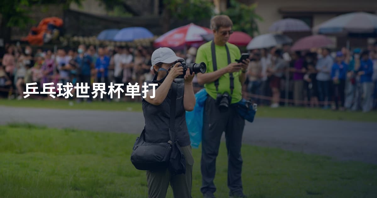 乒乓球世界杯单打