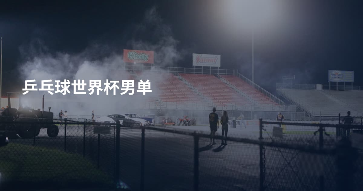 乒乓球世界杯男单
