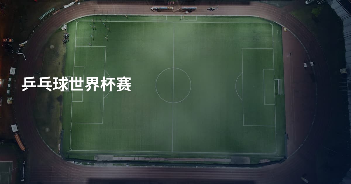 乒乓球世界杯赛