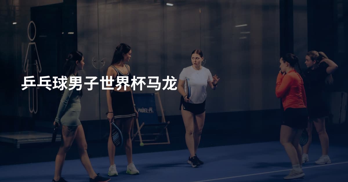 乒乓球男子世界杯马龙