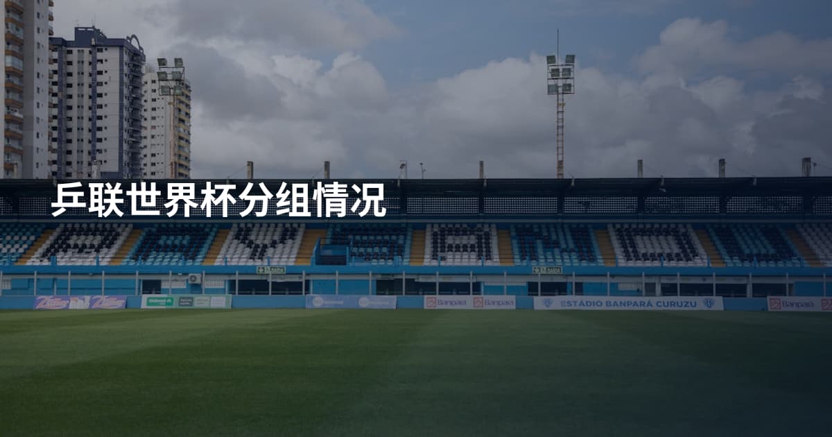 乒联世界杯分组情况