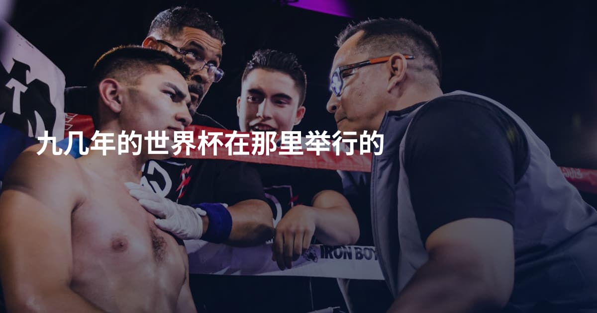 九几年的世界杯在那里举行的