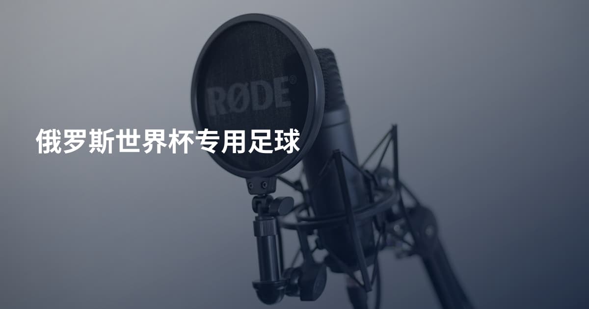 俄罗斯世界杯专用足球