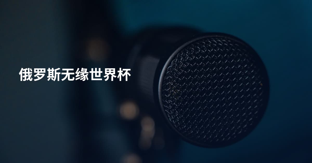 俄罗斯无缘世界杯