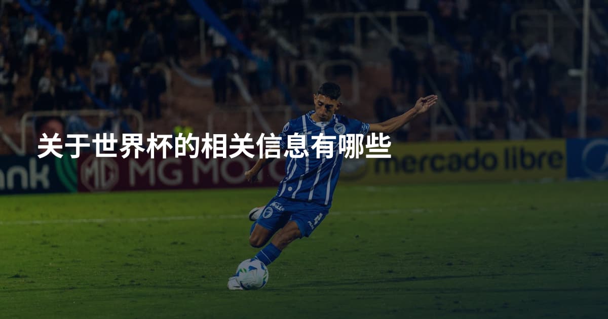 关于世界杯的相关信息有哪些