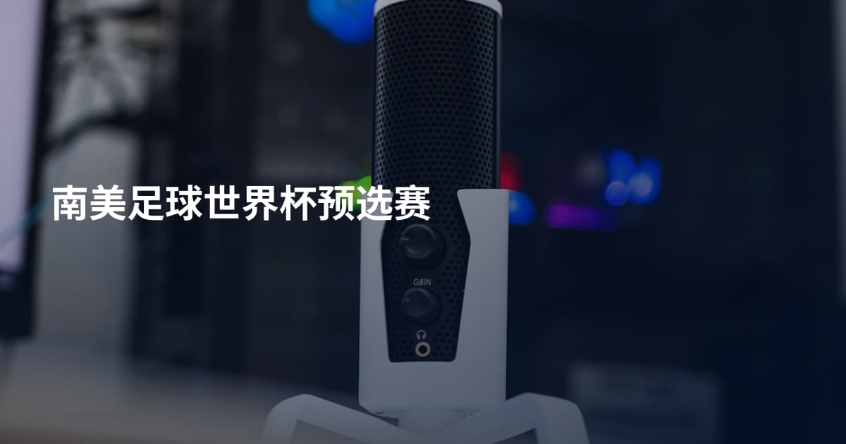 南美足球世界杯预选赛