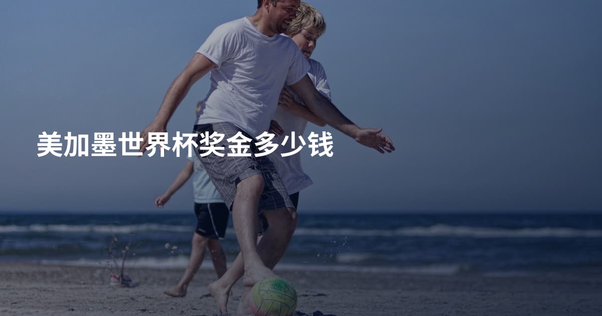 美加墨世界杯奖金多少钱