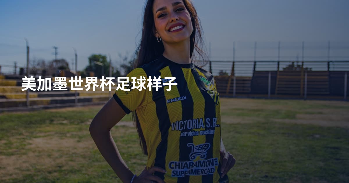 美加墨世界杯足球样子