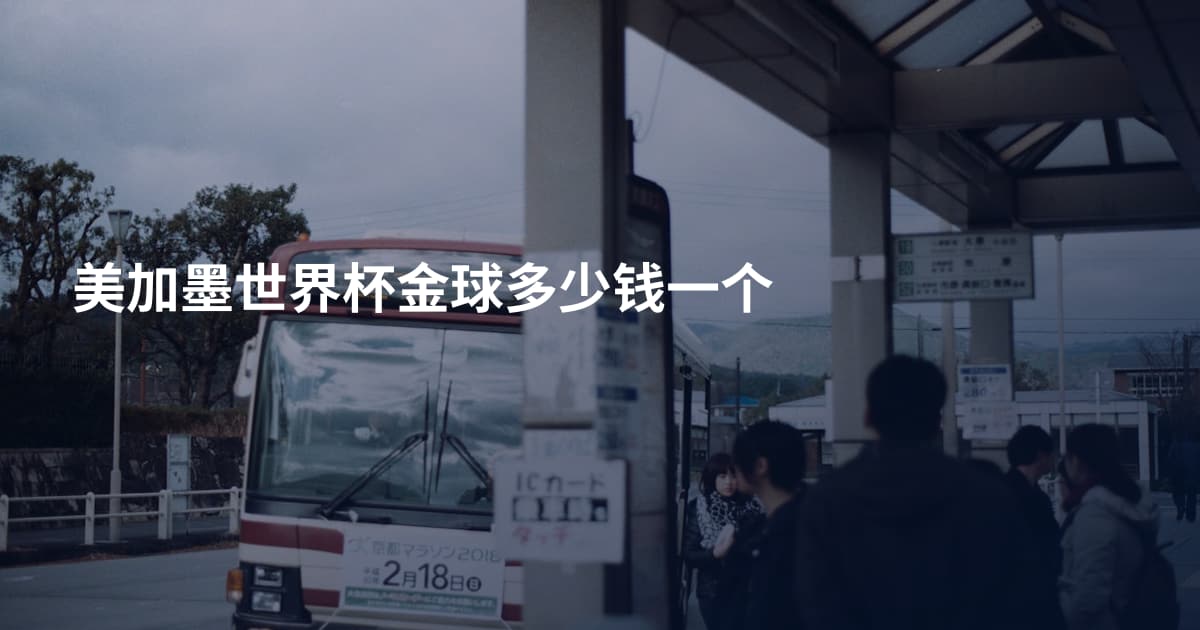 美加墨世界杯金球多少钱一个