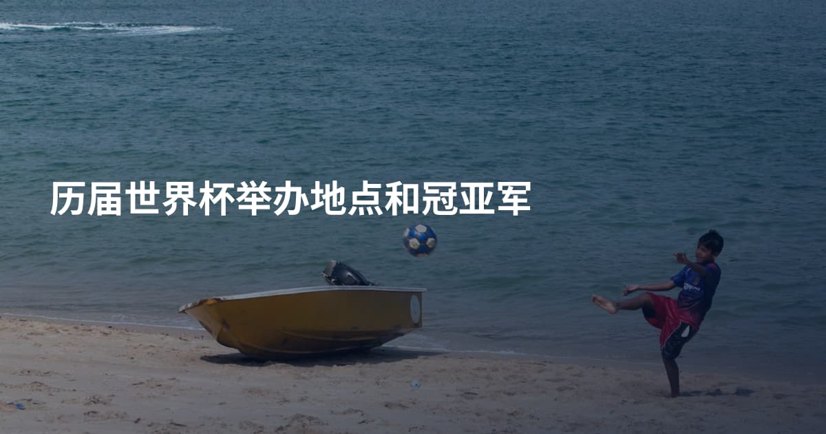 历届世界杯举办地点和冠亚军