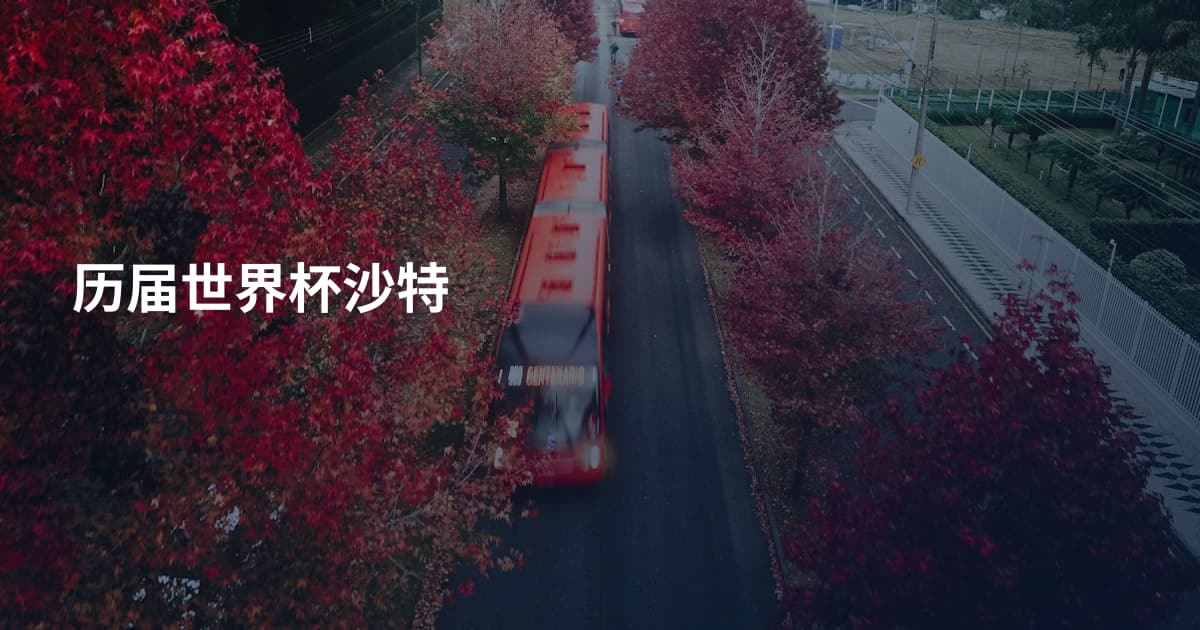 历届世界杯沙特