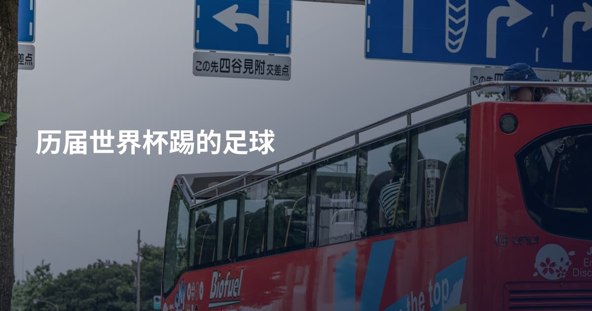 历届世界杯踢的足球
