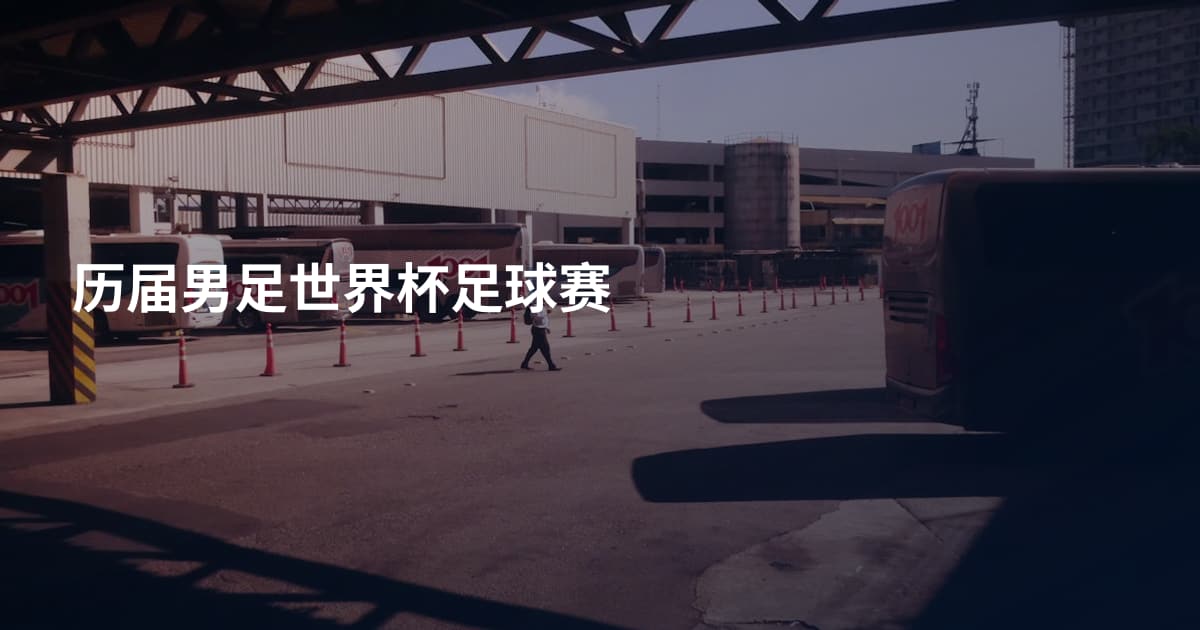 历届男足世界杯足球赛