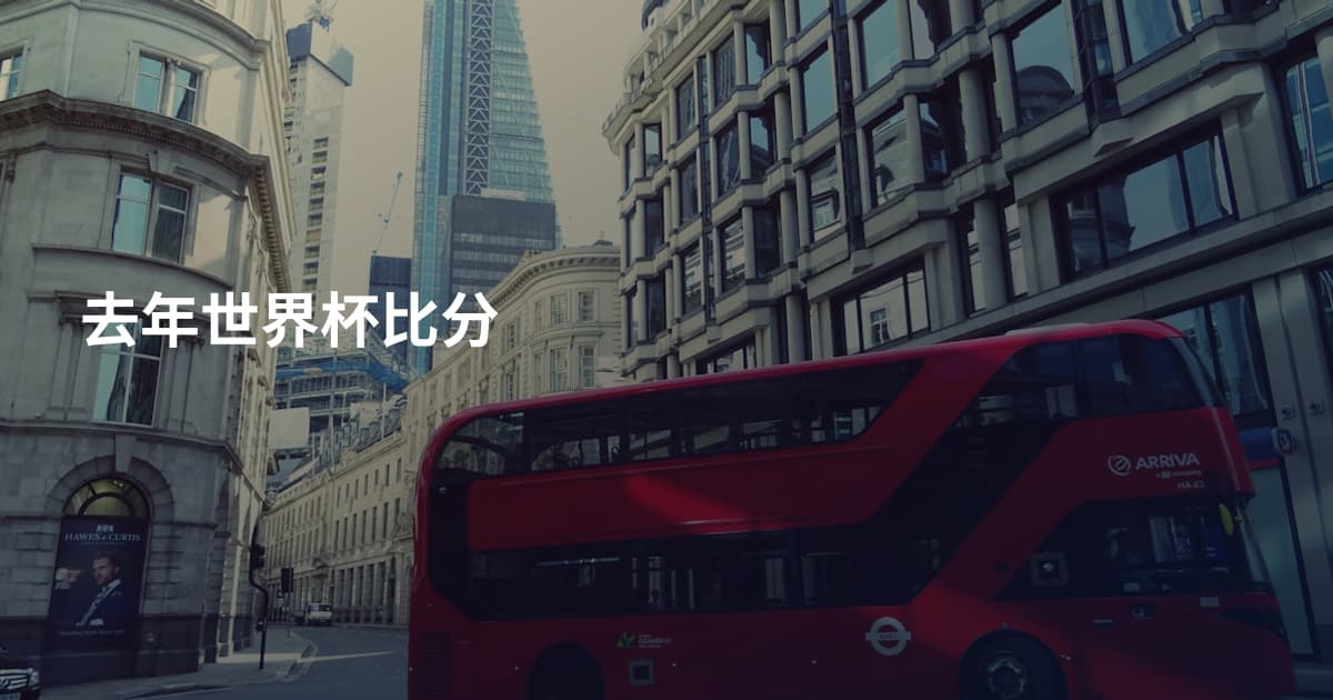 去年世界杯比分