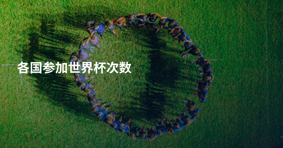 各国参加世界杯次数