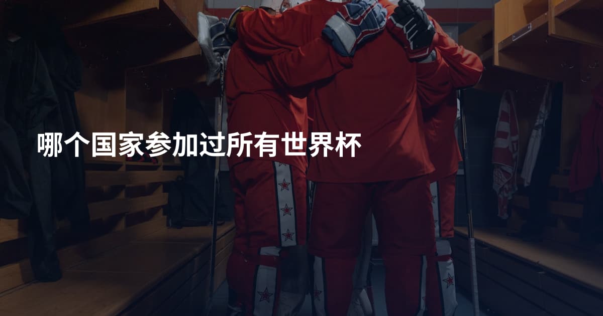哪个国家参加过所有世界杯