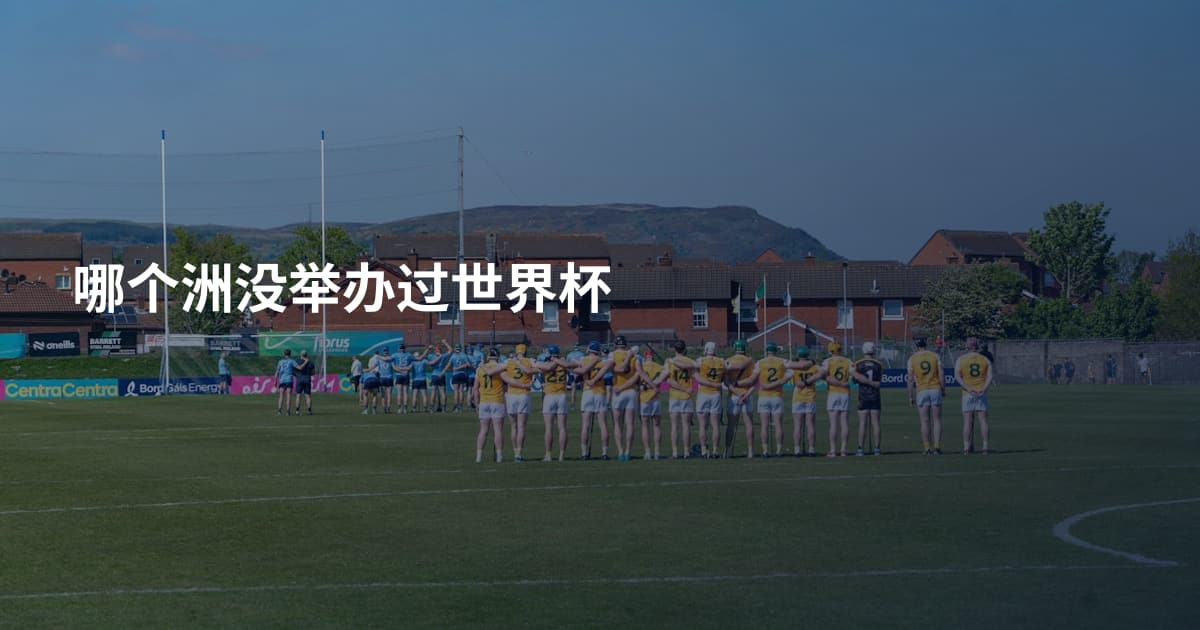哪个洲没举办过世界杯