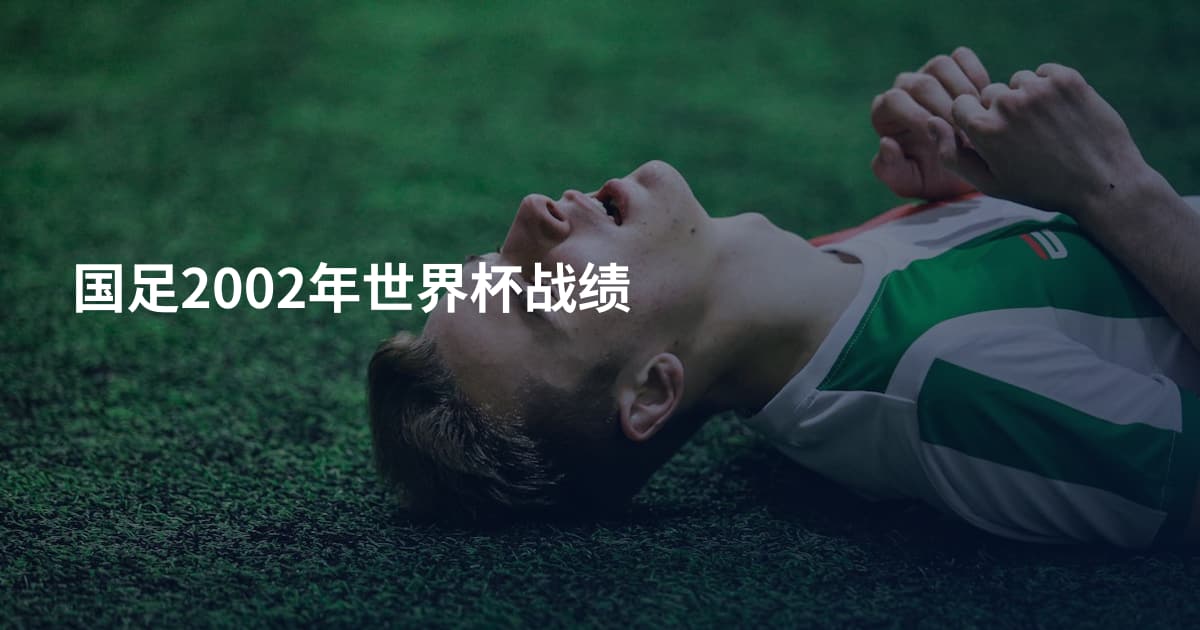 国足2002年世界杯战绩