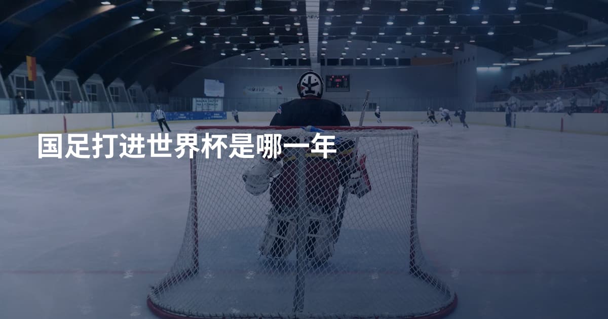 国足打进世界杯是哪一年