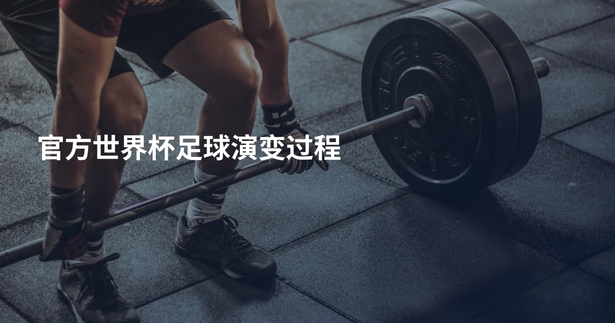 官方世界杯足球演变过程