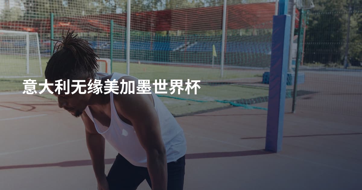 意大利无缘美加墨世界杯