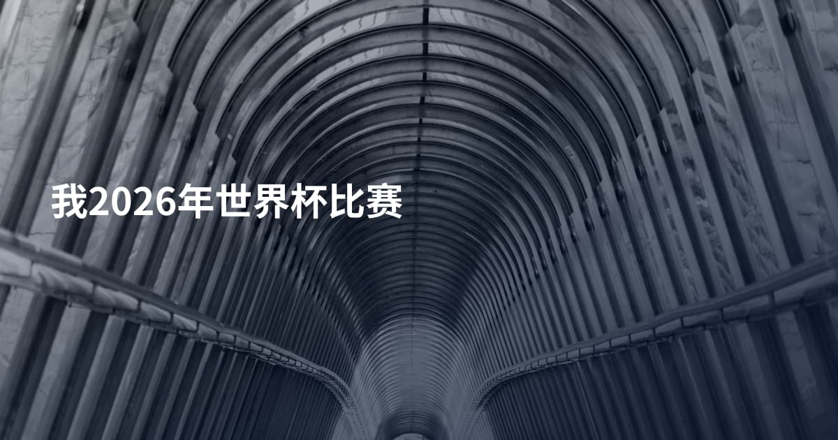 我2026年世界杯比赛