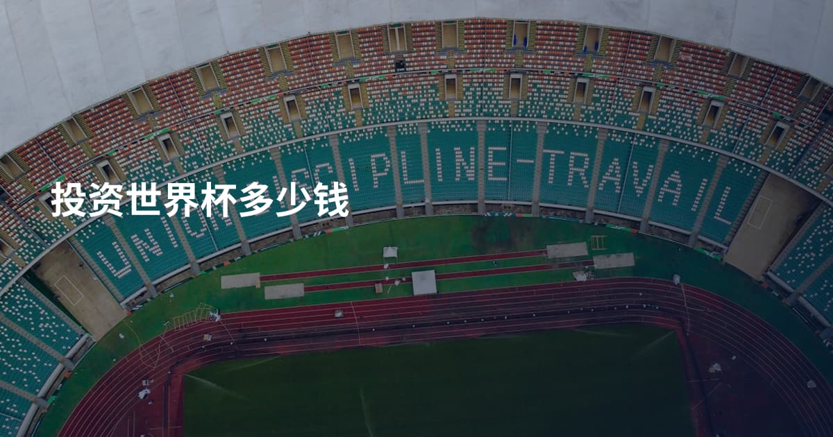 投资世界杯多少钱