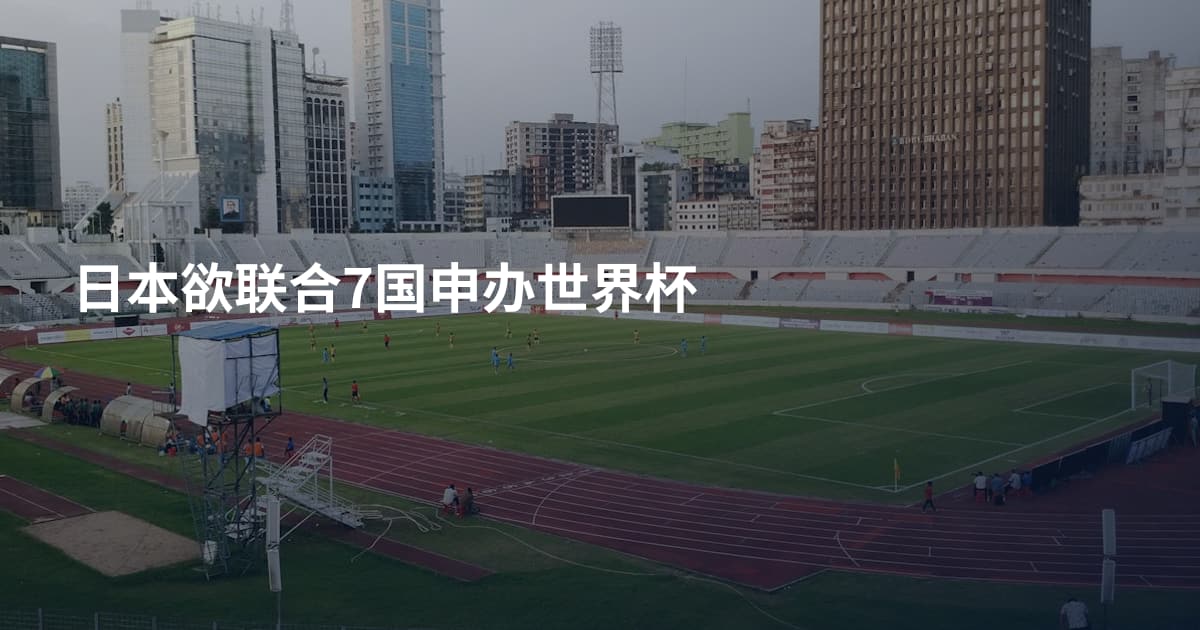 日本欲联合7国申办世界杯