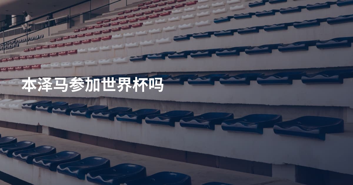 本泽马参加世界杯吗