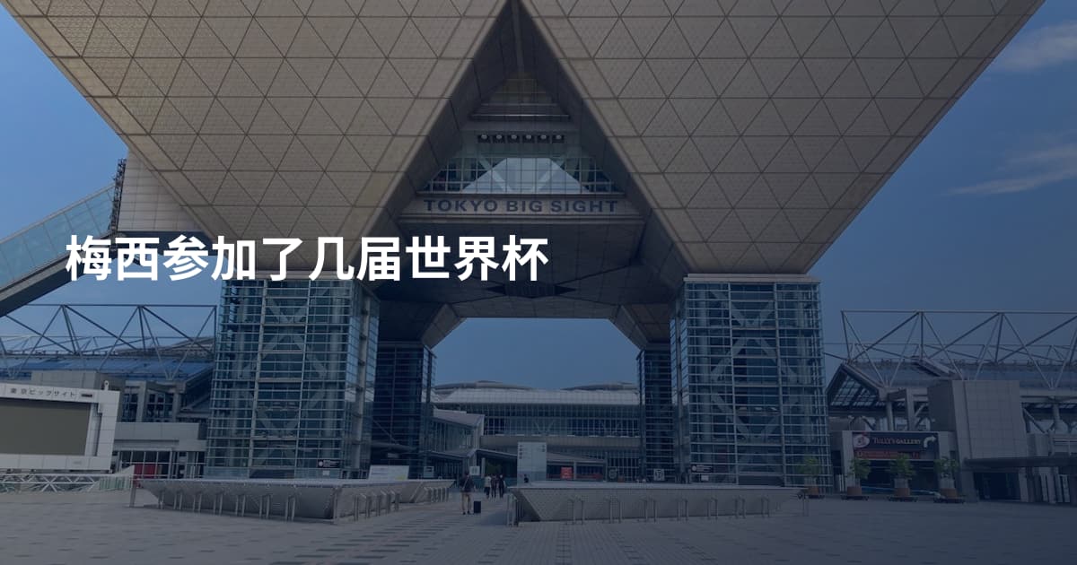 梅西参加了几届世界杯