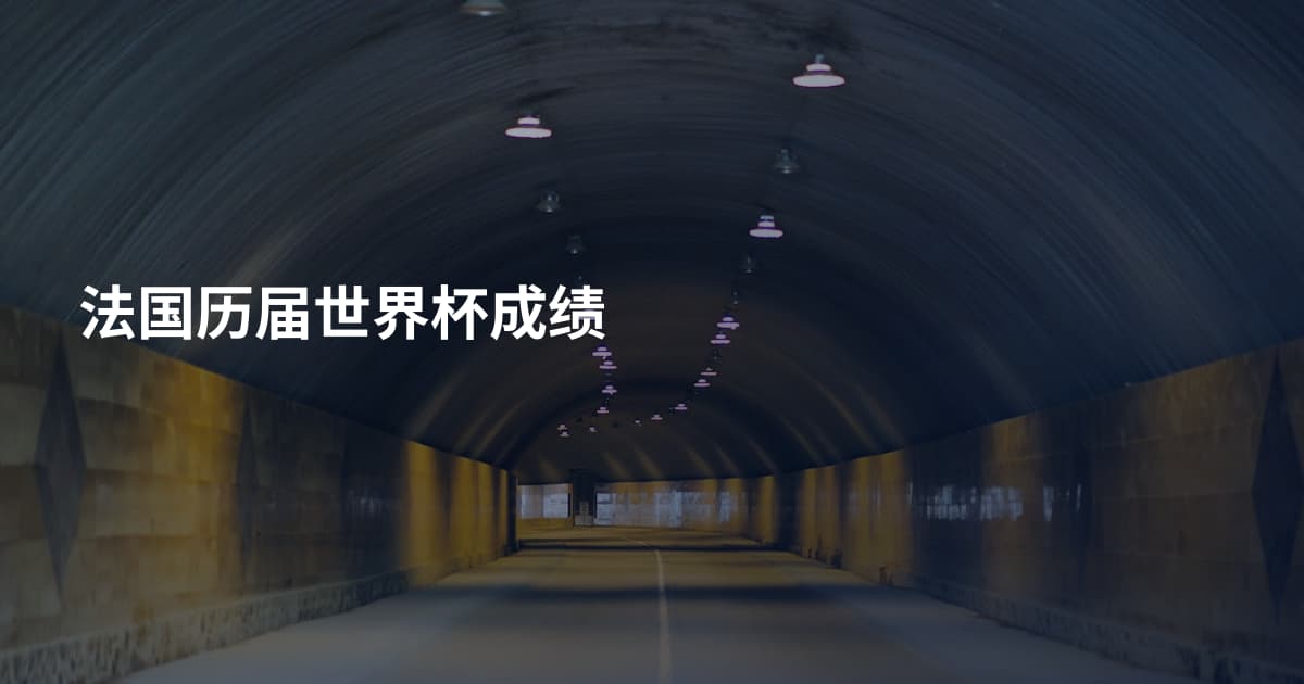法国历届世界杯成绩
