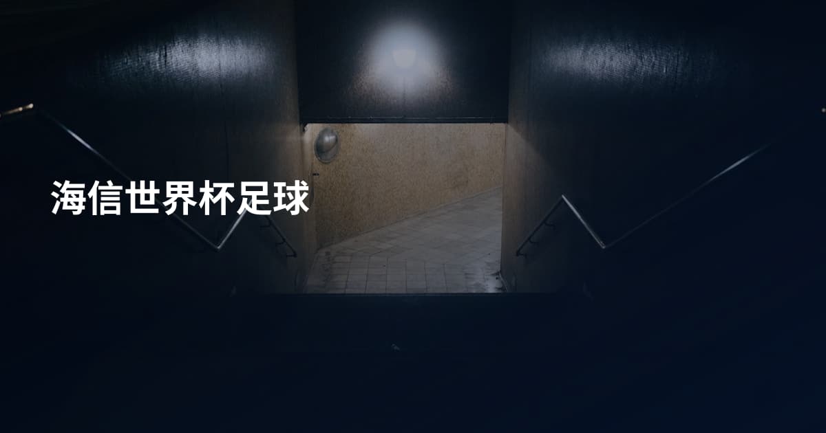 海信世界杯足球