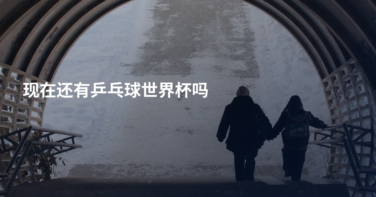 现在还有乒乓球世界杯吗