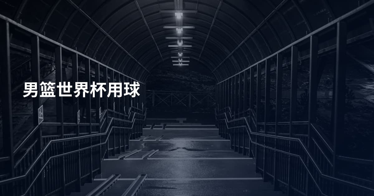 男篮世界杯用球