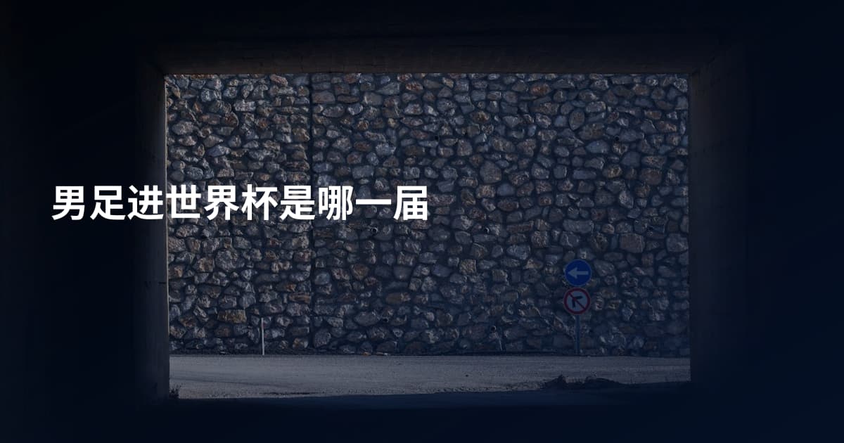 男足进世界杯是哪一届